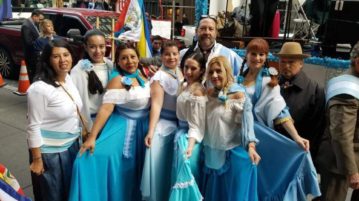 Así se vivió Desfile de la Hispanidad con argentinos en New York
