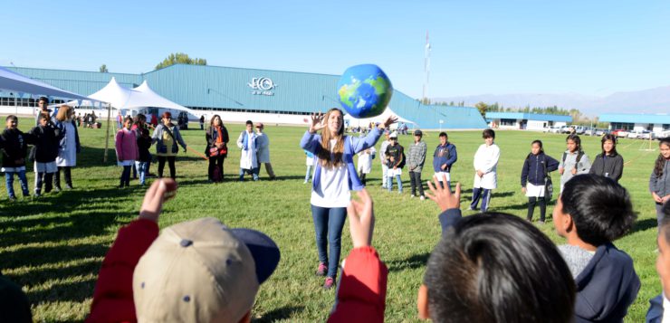 Más de 3.000 chicos han participado de la celebración del Día del Agua en la fábrica de Eco de los Andes